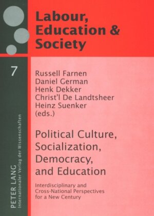 Buchcover Political Culture, Socialization, Democracy, and Education  | EAN 9783631546611 | ISBN 3-631-54661-0 | ISBN 978-3-631-54661-1