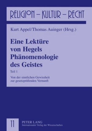 Buchcover Eine Lektüre von Hegels Phänomenologie des Geistes  | EAN 9783631556627 | ISBN 3-631-55662-4 | ISBN 978-3-631-55662-7