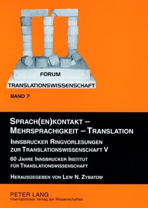Buchcover Sprach(en)kontakt – Mehrsprachigkeit – Translation  | EAN 9783631560556 | ISBN 3-631-56055-9 | ISBN 978-3-631-56055-6