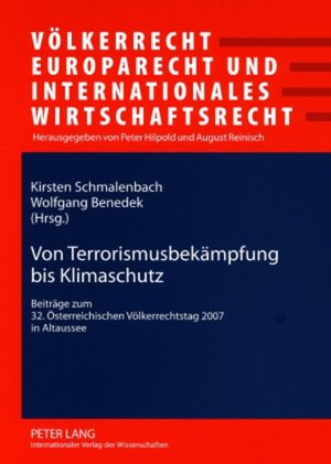 Buchcover Von Terrorismusbekämpfung bis Klimaschutz  | EAN 9783631579015 | ISBN 3-631-57901-2 | ISBN 978-3-631-57901-5