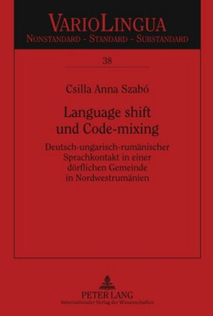 Buchcover Language shift und Code-mixing | Csilla Szabó | EAN 9783631588017 | ISBN 3-631-58801-1 | ISBN 978-3-631-58801-7