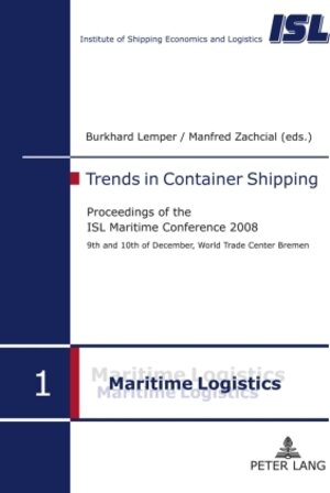 Buchcover Trends in Container Shipping  | EAN 9783631597804 | ISBN 3-631-59780-0 | ISBN 978-3-631-59780-4