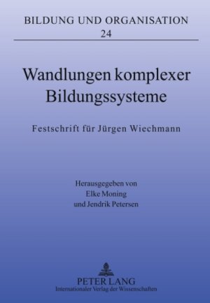 Buchcover Wandlungen komplexer Bildungssysteme  | EAN 9783631609859 | ISBN 3-631-60985-X | ISBN 978-3-631-60985-9