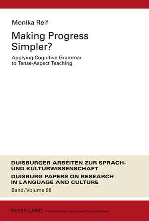 Buchcover Making Progress Simpler? | Monika Reif | EAN 9783631611203 | ISBN 3-631-61120-X | ISBN 978-3-631-61120-3