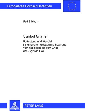 Buchcover Symbol Gitarre | Rolf Bäcker | EAN 9783631631515 | ISBN 3-631-63151-0 | ISBN 978-3-631-63151-5