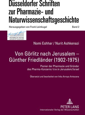 Buchcover Von Görlitz nach Jerusalem – Günther Friedländer (1902-1975) | Nomi Eshhar | EAN 9783631634271 | ISBN 3-631-63427-7 | ISBN 978-3-631-63427-1