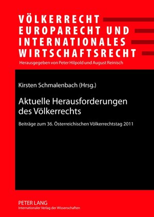 Buchcover Aktuelle Herausforderungen des Völkerrechts  | EAN 9783631637197 | ISBN 3-631-63719-5 | ISBN 978-3-631-63719-7