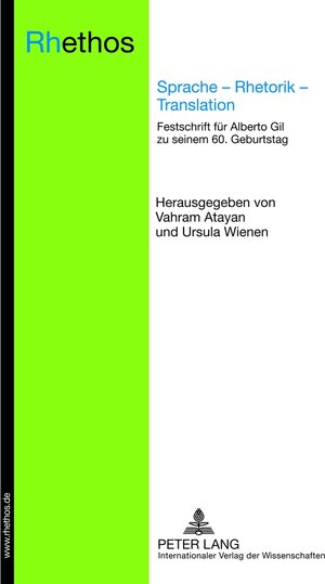 Buchcover Sprache – Rhetorik – Translation  | EAN 9783631639016 | ISBN 3-631-63901-5 | ISBN 978-3-631-63901-6