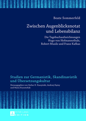 Buchcover Zwischen Augenblicksnotat und Lebensbilanz | Beate Sommerfeld | EAN 9783631639320 | ISBN 3-631-63932-5 | ISBN 978-3-631-63932-0