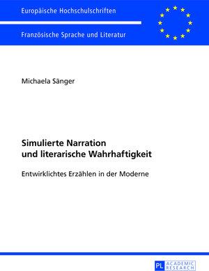 Buchcover Simulierte Narration und literarische Wahrhaftigkeit | Michaela Sänger | EAN 9783631639801 | ISBN 3-631-63980-5 | ISBN 978-3-631-63980-1