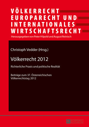 Buchcover Völkerrecht 2012  | EAN 9783631642078 | ISBN 3-631-64207-5 | ISBN 978-3-631-64207-8