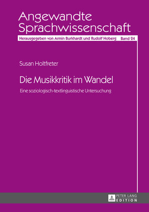 Buchcover Die Musikkritik im Wandel  | EAN 9783631642863 | ISBN 3-631-64286-5 | ISBN 978-3-631-64286-3