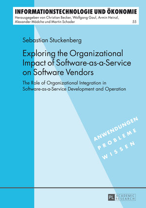 Buchcover Exploring the Organizational Impact of Software-as-a-Service on Software Vendors | Sebastian Stuckenberg | EAN 9783631651537 | ISBN 3-631-65153-8 | ISBN 978-3-631-65153-7