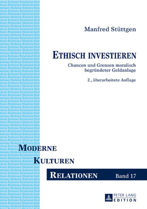 Buchcover Ethisch investieren | Manfred Stüttgen | EAN 9783631651803 | ISBN 3-631-65180-5 | ISBN 978-3-631-65180-3