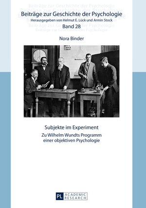 Buchcover Subjekte im Experiment | Nora Binder | EAN 9783631661031 | ISBN 3-631-66103-7 | ISBN 978-3-631-66103-1