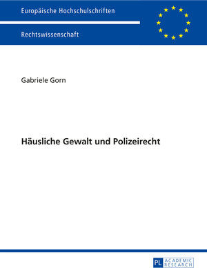Buchcover Häusliche Gewalt und Polizeirecht | Gabriele Gorn | EAN 9783631661055 | ISBN 3-631-66105-3 | ISBN 978-3-631-66105-5