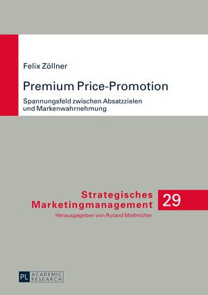 Buchcover Premium Price-Promotion | Felix Zöllner | EAN 9783631662229 | ISBN 3-631-66222-X | ISBN 978-3-631-66222-9