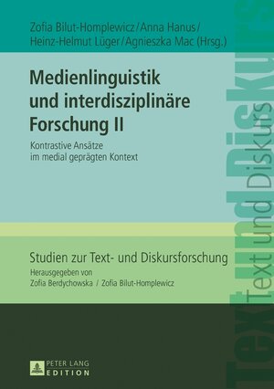 Buchcover Medienlinguistik und interdisziplinäre Forschung II  | EAN 9783631718995 | ISBN 3-631-71899-3 | ISBN 978-3-631-71899-5
