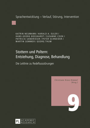 Buchcover Stottern und Poltern: Entstehung, Diagnose, Behandlung | Peter Schneider | EAN 9783631722862 | ISBN 3-631-72286-9 | ISBN 978-3-631-72286-2