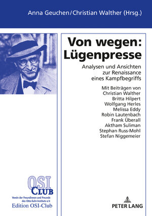 Buchcover Von wegen: Lügenpresse  | EAN 9783631728642 | ISBN 3-631-72864-6 | ISBN 978-3-631-72864-2