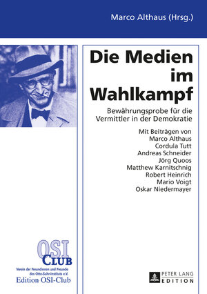 Buchcover Die Medien im Wahlkampf  | EAN 9783631735312 | ISBN 3-631-73531-6 | ISBN 978-3-631-73531-2