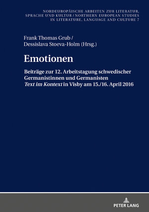 Buchcover Emotionen  | EAN 9783631744765 | ISBN 3-631-74476-5 | ISBN 978-3-631-74476-5