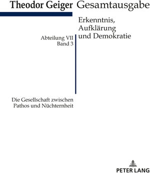 Buchcover Die Gesellschaft zwischen Pathos und Nüchternheit  | EAN 9783631766309 | ISBN 3-631-76630-0 | ISBN 978-3-631-76630-9
