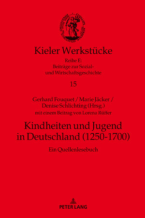 Buchcover Kindheiten und Jugend in Deutschland (1250-1700)  | EAN 9783631770306 | ISBN 3-631-77030-8 | ISBN 978-3-631-77030-6