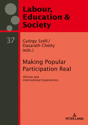 Buchcover Making Popular Participation Real | EAN 9783631776315 | ISBN 3-631-77631-4 | ISBN 978-3-631-77631-5