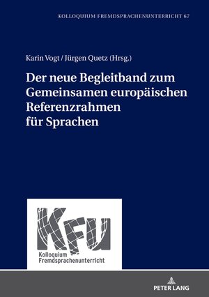 Buchcover Der neue Begleitband zum Gemeinsamen europäischen Referenzrahmen für Sprachen  | EAN 9783631793688 | ISBN 3-631-79368-5 | ISBN 978-3-631-79368-8