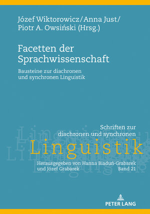 Buchcover Facetten der Sprachwissenschaft  | EAN 9783631797624 | ISBN 3-631-79762-1 | ISBN 978-3-631-79762-4