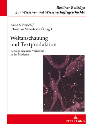 Buchcover Weltanschauung und Textproduktion  | EAN 9783631805831 | ISBN 3-631-80583-7 | ISBN 978-3-631-80583-1