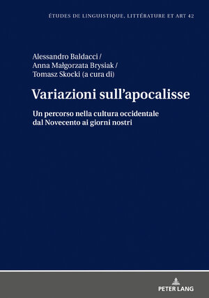 Buchcover Variazioni sull'apocalisse  | EAN 9783631809884 | ISBN 3-631-80988-3 | ISBN 978-3-631-80988-4