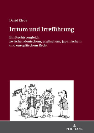 Buchcover Irrtum und Irreführung | David Klebs | EAN 9783631815472 | ISBN 3-631-81547-6 | ISBN 978-3-631-81547-2