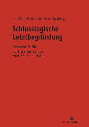 Buchcover Schlusslogische Letztbegründung  | EAN 9783631816646 | ISBN 3-631-81664-2 | ISBN 978-3-631-81664-6