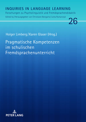 Buchcover Pragmatische Kompetenzen im schulischen Fremdsprachenunterricht | EAN 9783631829493 | ISBN 3-631-82949-3 | ISBN 978-3-631-82949-3