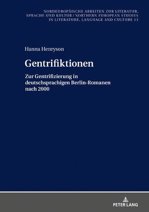 Buchcover Gentrifiktionen | Hanna Henryson | EAN 9783631842218 | ISBN 3-631-84221-X | ISBN 978-3-631-84221-8