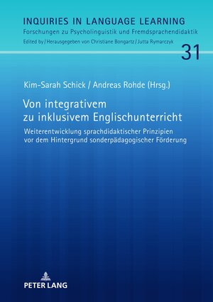 Buchcover Von integrativem zu inklusivem Englischunterricht  | EAN 9783631862032 | ISBN 3-631-86203-2 | ISBN 978-3-631-86203-2