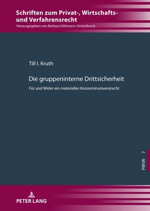 Buchcover Die gruppeninterne Drittsicherheit | Till Kruth | EAN 9783631895153 | ISBN 3-631-89515-1 | ISBN 978-3-631-89515-3
