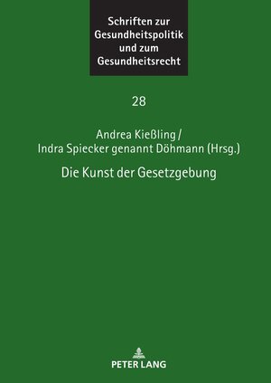Buchcover Die Kunst der Gesetzgebung  | EAN 9783631897034 | ISBN 3-631-89703-0 | ISBN 978-3-631-89703-4