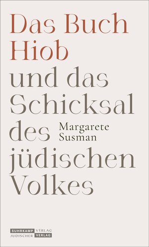 Buchcover Das Buch Hiob und das Schicksal des jüdischen Volkes | Margarete Susman | EAN 9783633543175 | ISBN 3-633-54317-1 | ISBN 978-3-633-54317-5