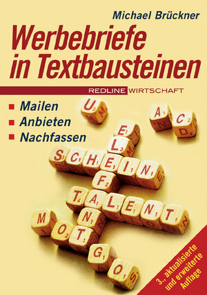 Buchcover Werbebriefe in Textbausteinen | Michael Brückner | EAN 9783636011299 | ISBN 3-636-01129-4 | ISBN 978-3-636-01129-9