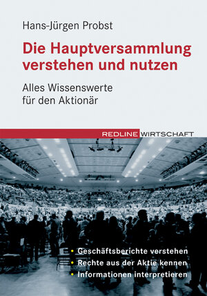 Buchcover Die Hauptversammlung verstehen und nutzen | Hans J Probst | EAN 9783636011657 | ISBN 3-636-01165-0 | ISBN 978-3-636-01165-7