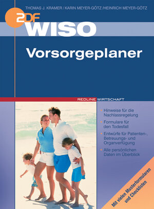 Buchcover WISO Vorsorgeplaner | Thomas J Kramer | EAN 9783636012203 | ISBN 3-636-01220-7 | ISBN 978-3-636-01220-3