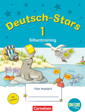 Buchcover Deutsch-Stars - BOOKii-Ausgabe - 1. Schuljahr | Ursula von Kuester | EAN 9783637017542 | ISBN 3-637-01754-7 | ISBN 978-3-637-01754-2