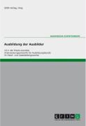 Buchcover 10 praxiserprobte Unterweisungen für die Ausbildungsberufe im Hotel- und Gaststättengewerbe. Grin Verlag (Hrsg. ) | Grin Verlag (Hrsg. ) | EAN 9783638000000 | ISBN 3-638-00000-1 | ISBN 978-3-638-00000-0