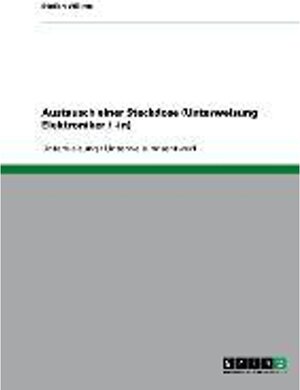 Buchcover Austausch einer Steckdose (Unterweisung Elektroniker / -in). Stefan Willms | Stefan Willms | EAN 9783638596534 | ISBN 3-638-59653-2 | ISBN 978-3-638-59653-4