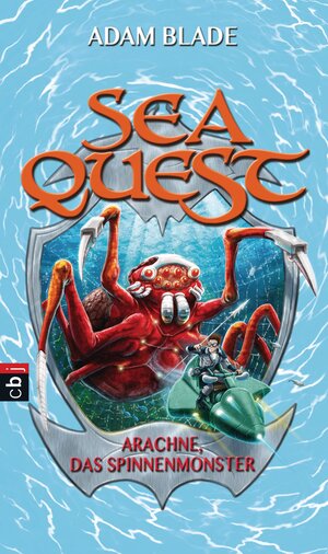 Buchcover Sea Quest - Arachne, das Spinnenmonster | Adam Blade | EAN 9783641147792 | ISBN 3-641-14779-4 | ISBN 978-3-641-14779-2