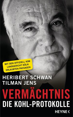 Buchcover Vermächtnis | Heribert Schwan | EAN 9783641167974 | ISBN 3-641-16797-3 | ISBN 978-3-641-16797-4