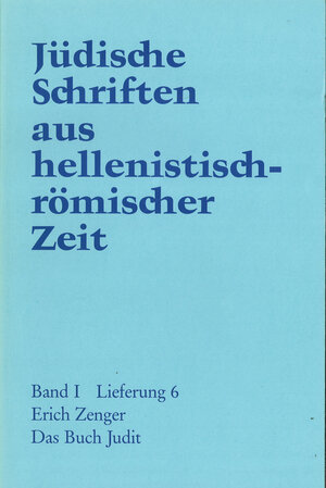 Buchcover Das Buch Judit | Erich Zenger | EAN 9783641247904 | ISBN 3-641-24790-X | ISBN 978-3-641-24790-4
